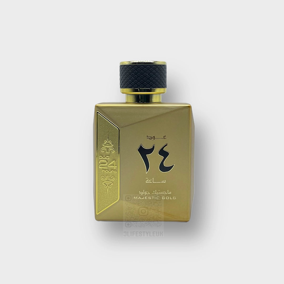 Premium Oud 24 Majestic Perfume Oil - Long Lasting Arabian Scent for Men & Women - Perfect for Special Occasions, Date Nights & Luxury Gifting
