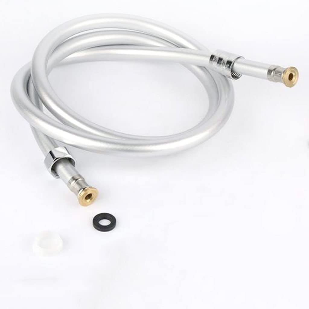 1.5M PVC Shower Hose - Heavy Duty Bathroom Water Heater Connector Pipe for Shower, Sink & Faucet - Durable & Flexible for Home & RV Use