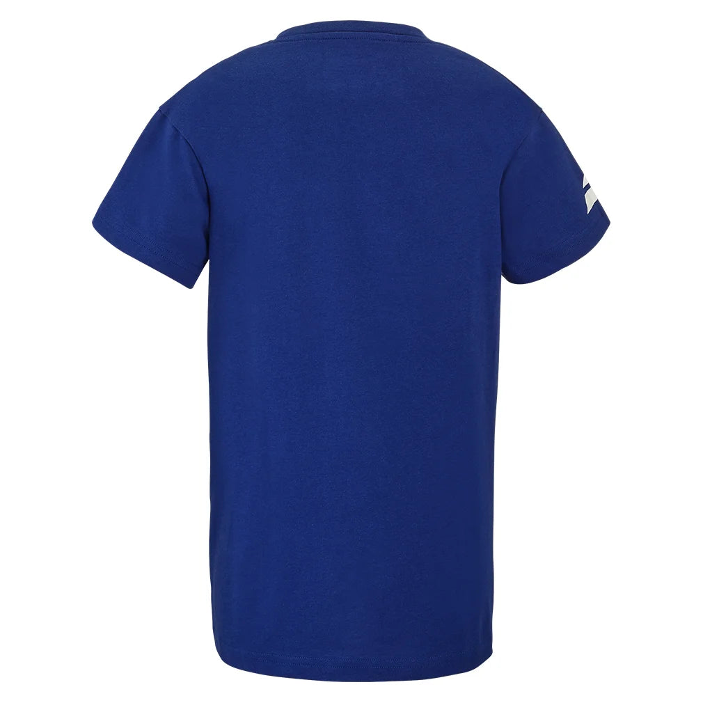 Boys' Cotton Tennis T-Shirt for Kids - Breathable & Comfortable Activewear for Sports, Gym & Outdoor Play