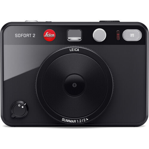 Leica SOFORT 2 Instant Camera - Black | Digital & Analog Hybrid Instant Film Camera for Travel, Parties & Memories | Perfect Gift for Photographers & Beginners