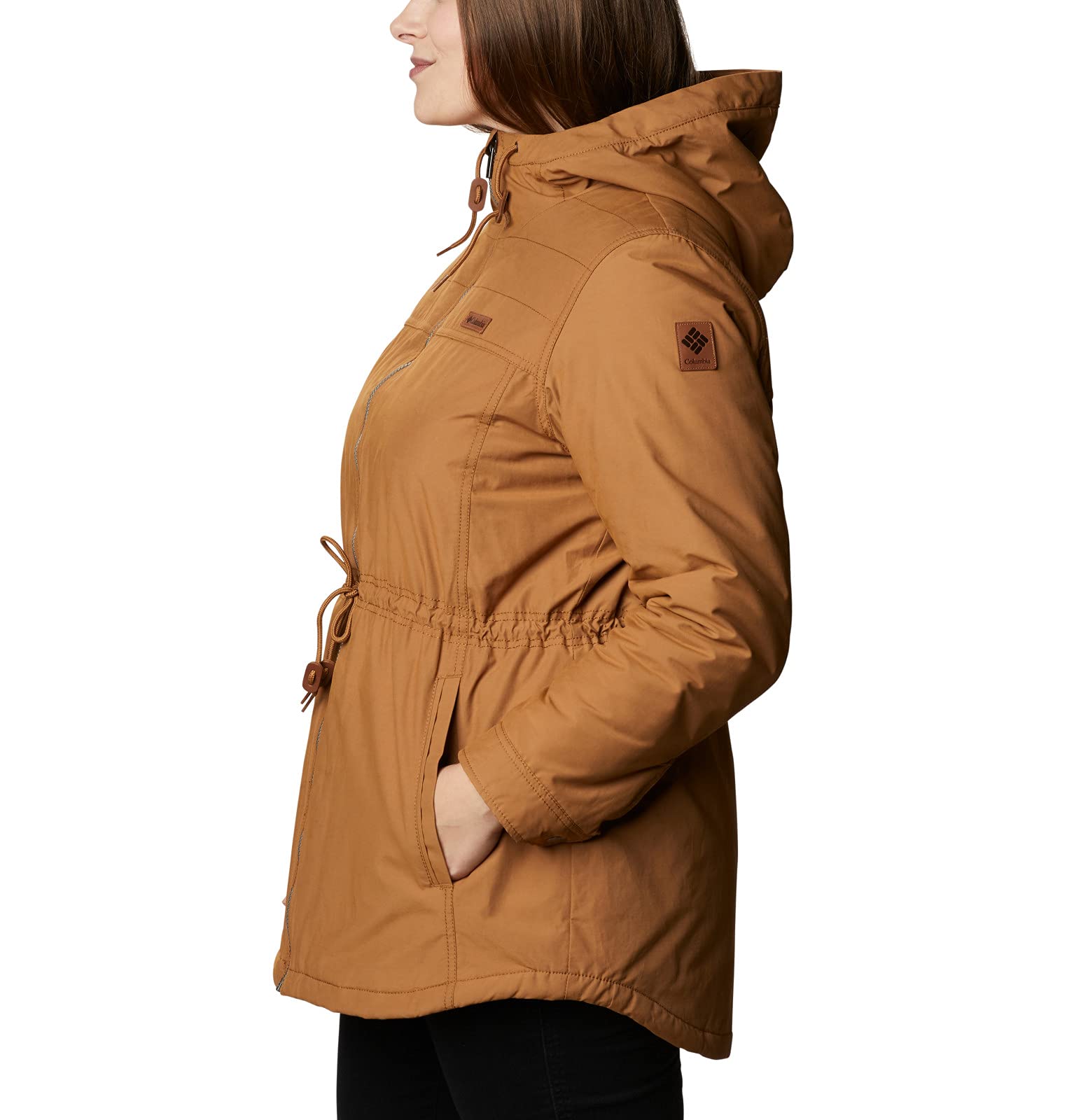 Columbia Women's Chatfield Hill Jacket - Waterproof Windbreaker with Omni-Tech - Lightweight Hiking & Outdoor Jacket for Women - Perfect for Camping, Travel & Everyday Wear