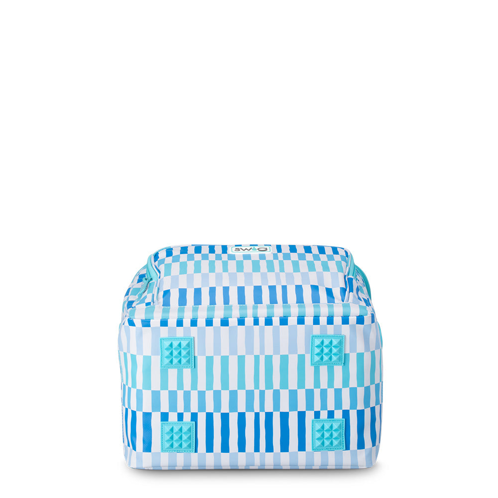Glacier Stripe Boxxi 24 Cooler - Premium Insulated Cooler for Camping, Beach, Picnics & Outdoor Adventures - Keeps Drinks Cold for 24+ Hours - Perfect for BBQs, Tailgating & Road Trips