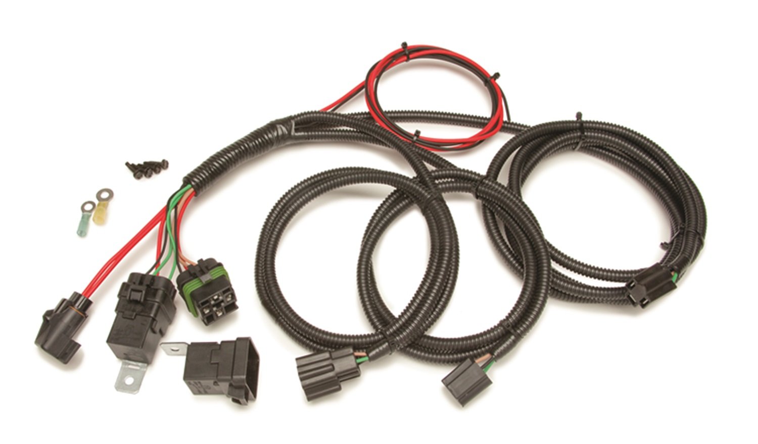 Painless Performance 30815 H4 Halogen Headlight Relay Conversion Harness Kit - Upgrade Your Vehicle Lighting for Brighter, Safer Night Driving