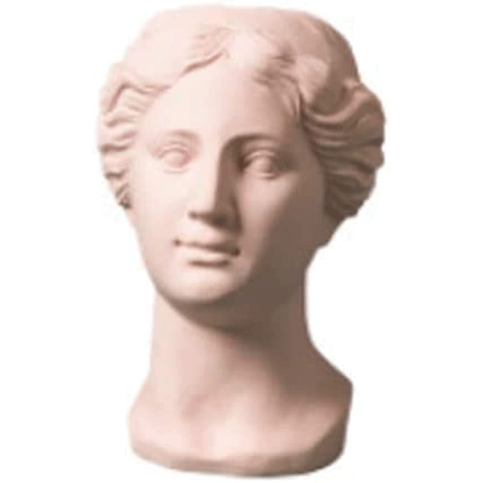 Nordic Ceramic Sculpture - Human Face Vase Ornament, Creative Porcelain Art Decor Statue, Handcrafted Figurine for Home & Office Decoration | Perfect Gift for Housewarming, Wedding & Birthday | Modern Scandinavian Style Decor for Living Room, Bedroom & Bookshelf