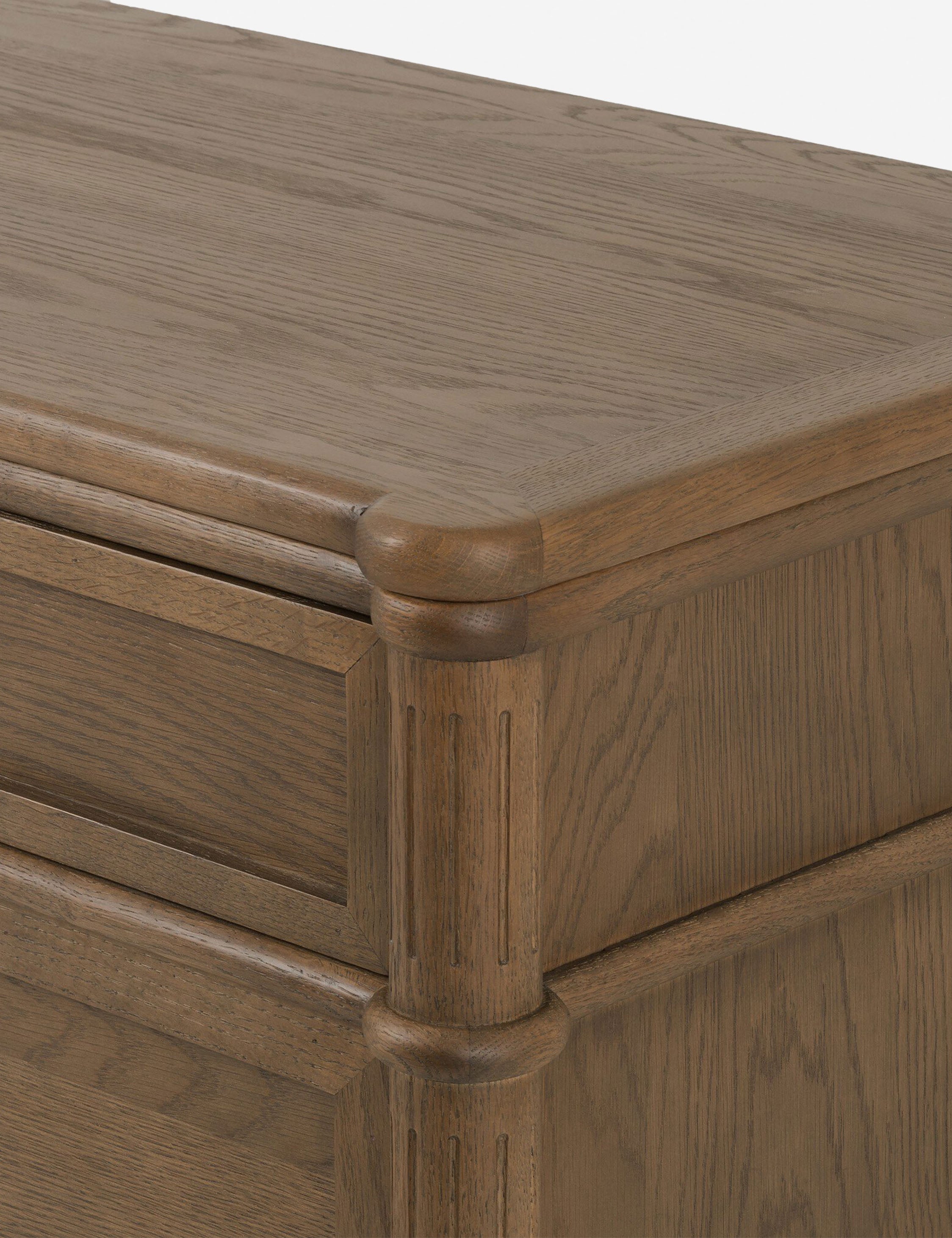 Delancey 6 Drawer Dresser - Modern Wooden Chest of Drawers for Bedroom Storage & Organization | Perfect for Clothes, Linens, and Accessories