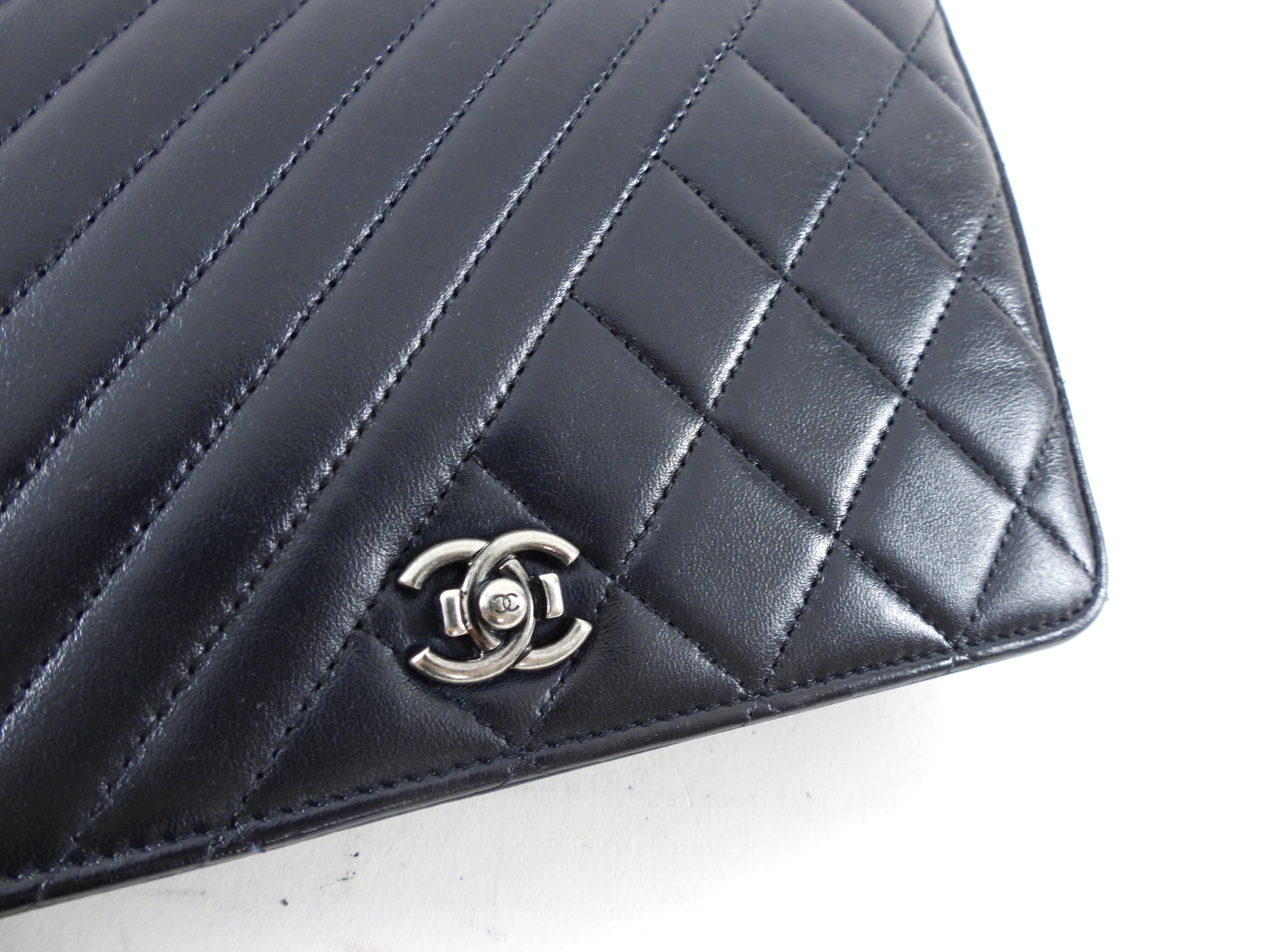 Chanel Coco Boy Black Leather Quilted Wallet on Chain - Luxury Designer Crossbody Bag for Women - Perfect for Parties, Date Nights & Everyday Use