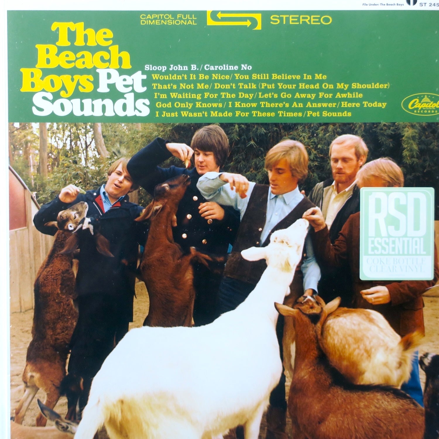 BEACH BOYS 'Pet Sounds' Limited Edition Coke Bottle Clear Vinyl LP Record - Perfect for Collectors & Music Lovers, Great for Home Listening & Gifts