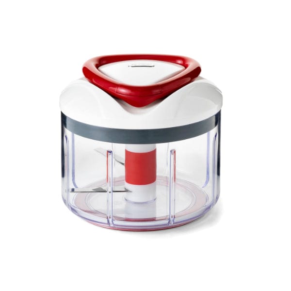 Zyliss Easy Pull Food Processor & Manual Chopper - Compact Kitchen Appliance for Slicing, Dicing & Pureeing - Perfect for Meal Prep, Baby Food & Quick Cooking