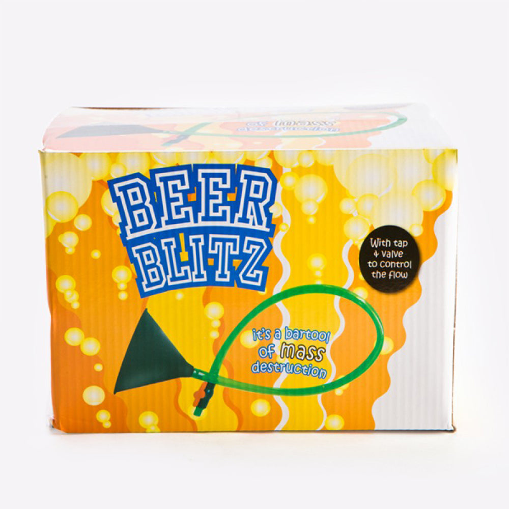 Beer Blitz Bong Funnel - Premium Beer Bong Kit for Parties & Tailgating - Perfect for College Events, BBQs & Outdoor Drinking Games