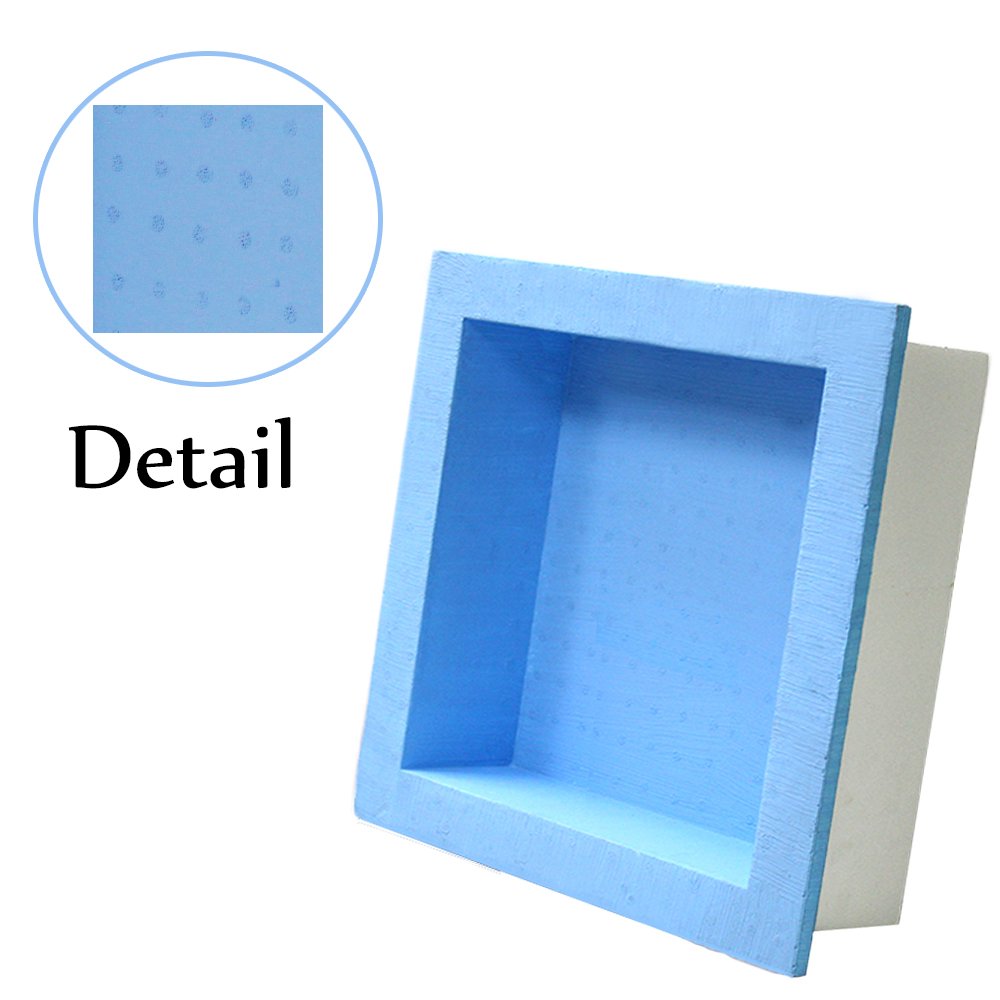 Waterproof Recessed Shower Niche Organizer - Flush Mount Bathroom Shelf for Shampoo, Soap & Toiletry Storage | Leak Proof Tile Insert | Perfect for Modern Bathroom & Shower Organization