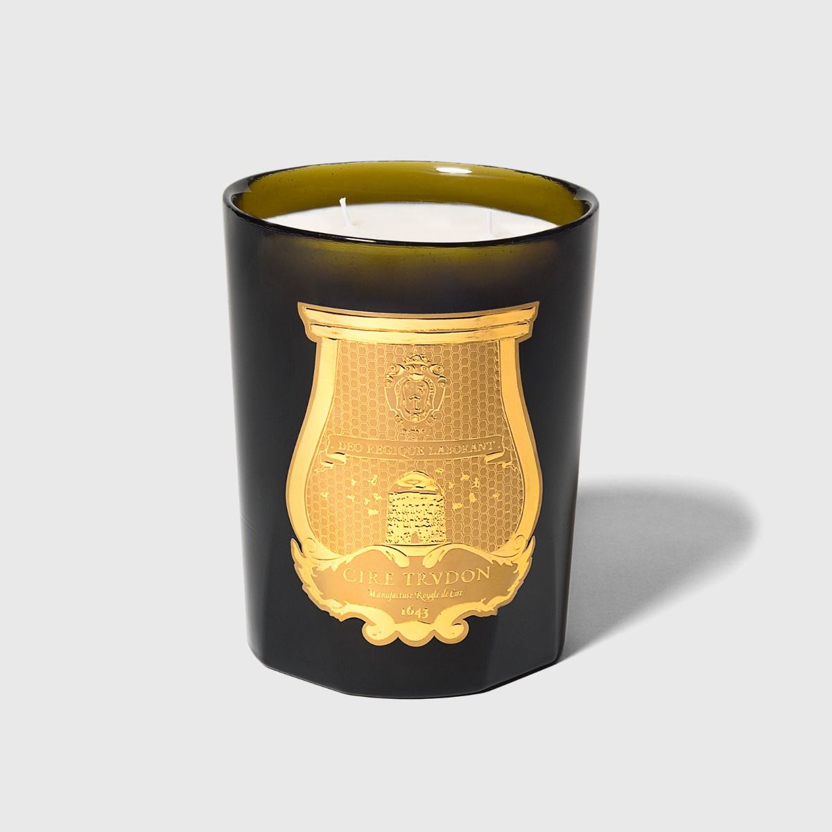 Cire Trudon Ernesto Luxury Scented Candle - Premium Soy Wax Candle with Leather & Tobacco Fragrance for Home, Office & Gift Giving