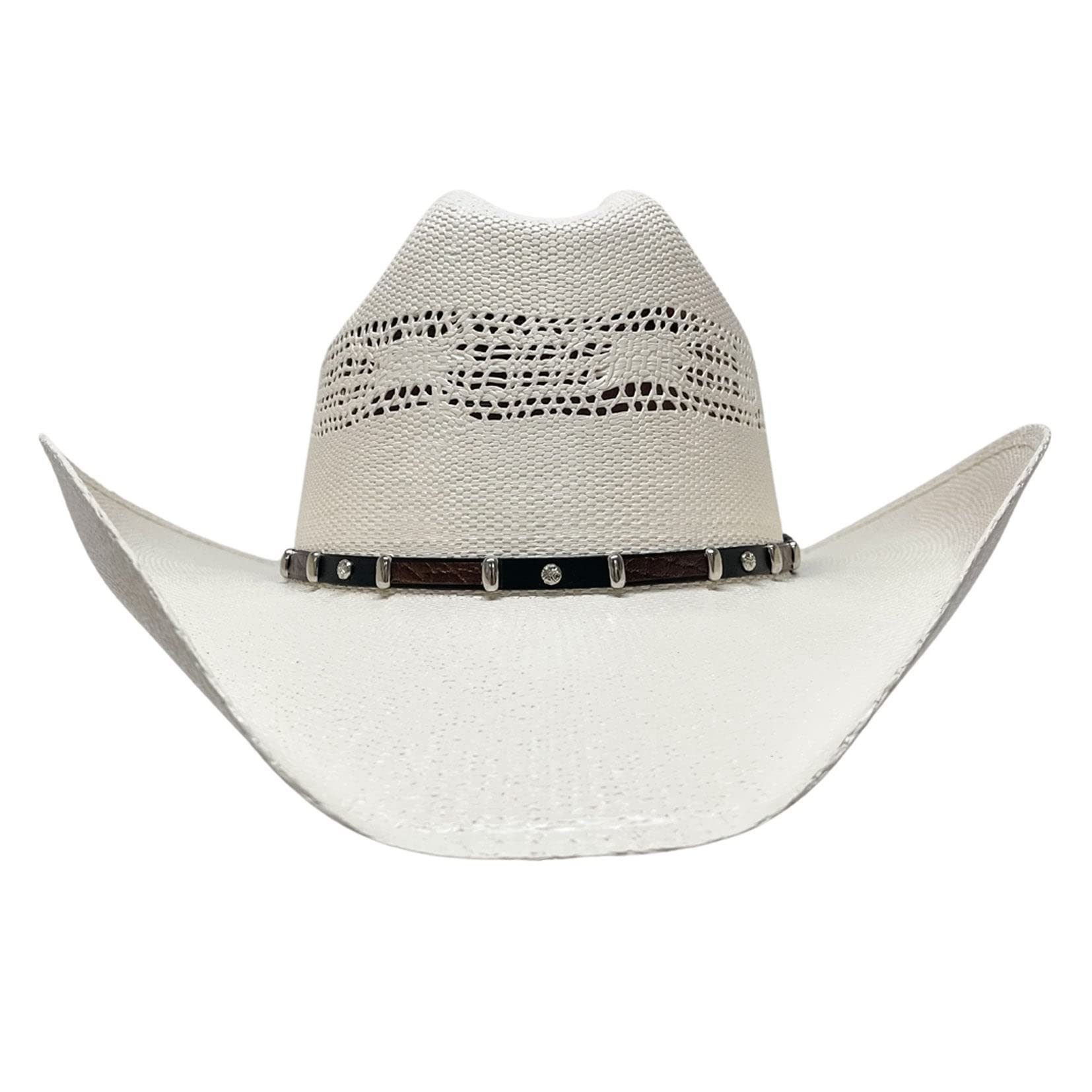 American Hat Makers Straw Sun Hat for Men - UV Protection Wide Brim Summer Hat - Perfect for Beach, Fishing, Gardening & Outdoor Activities