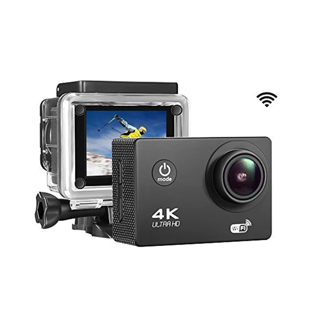 Affordable HD Sports Action Camera - Waterproof & Shockproof for Outdoor Adventures, Vlogging, and Extreme Sports