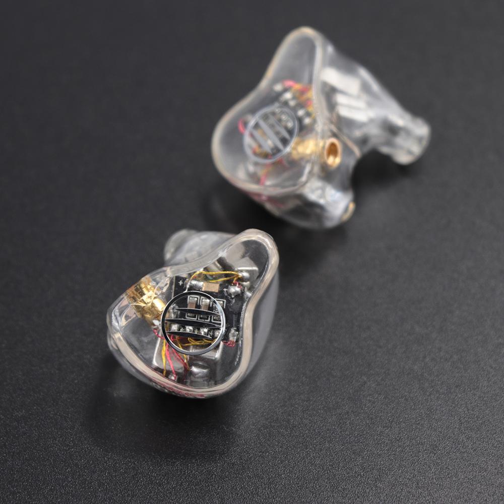 BGVP DM7 6BA IEM In-Ear Monitor Earphones with Knowles & Sonion Balanced Armature Drivers - Premium Audiophile Earbuds for Music Lovers, Studio Monitoring & Gaming