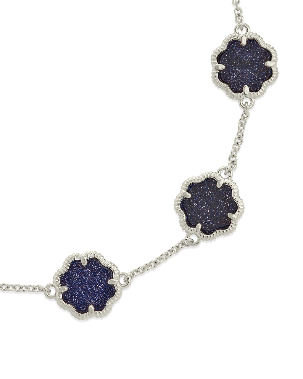Rose Petal Station Bracelet for Women - Dainty Floral Charm Adjustable Bangle for Everyday Wear, Gift for Her, Wedding, Anniversary & Special Occasions