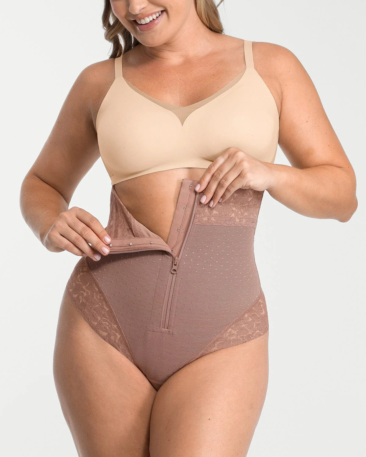 AirSlim® Mid Rise Polka Dot Shaping Panty - High Waist Tummy Control Underwear for Women | Perfect for Everyday Wear, Workouts & Special Occasions