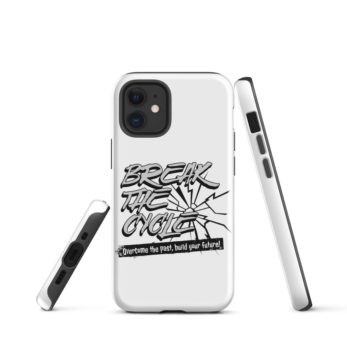 Break the Cycle iPhone Tough Case - Shockproof & Durable Phone Cover for iPhone [Models] - Perfect for Outdoor Adventures, Work & Daily Protection