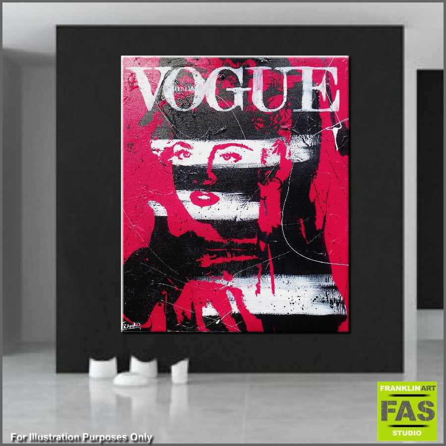 Urban Pop Madonna Pink Vogue T-Shirt - Trendy Vintage Inspired Graphic Tee for Women | Perfect for Concerts, Streetwear & Casual Outfits