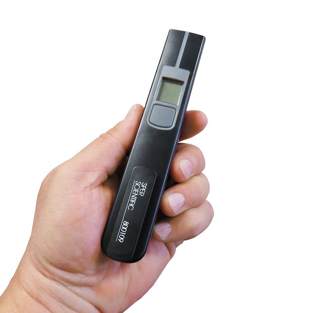 Non-Contact Infrared Thermometer Pen with Laser Pointer - Accurate Digital Temperature Gun for Cooking, HVAC, Industrial & Home Use