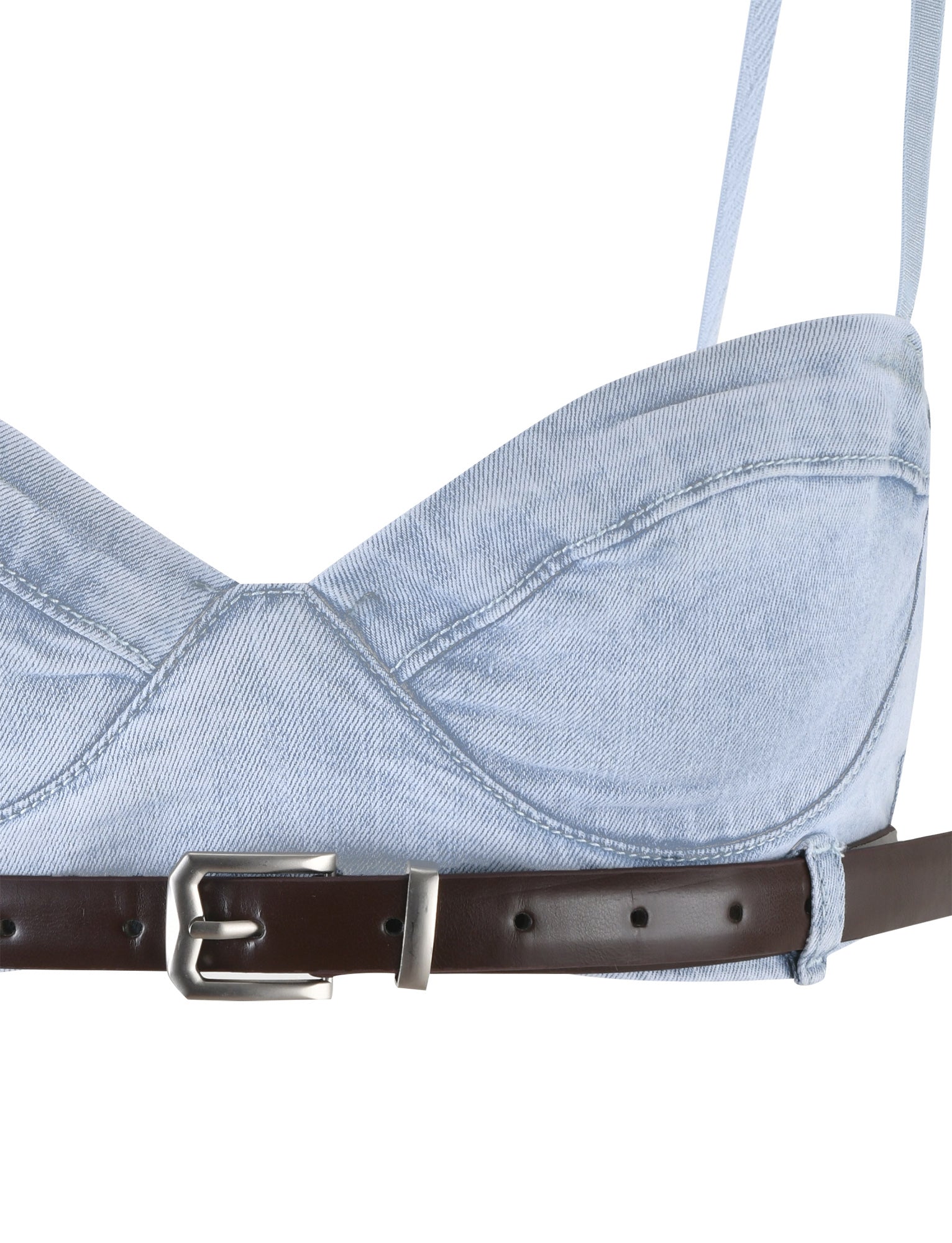 FLETCHER TOP BLUE - Women's Denim Blue Casual Shirt for Everyday Wear | Perfect for Work, Outings & Weekend Style
