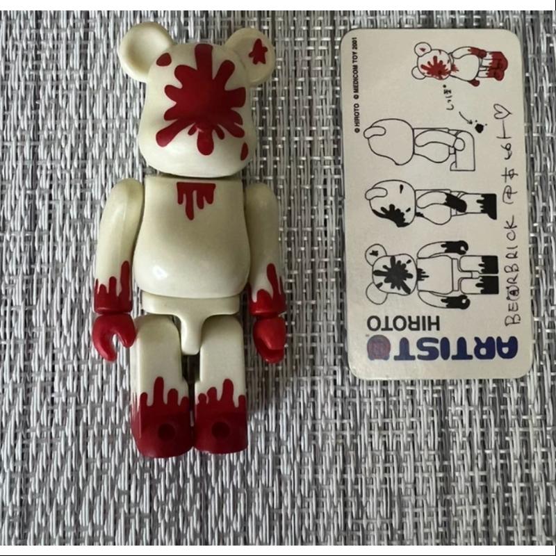 Be@rbrick Series 1 Artist Hiroto 100% Collectible Vinyl Figure - Limited Edition Japanese Art Toy for Display, Gift & Anime Collection
