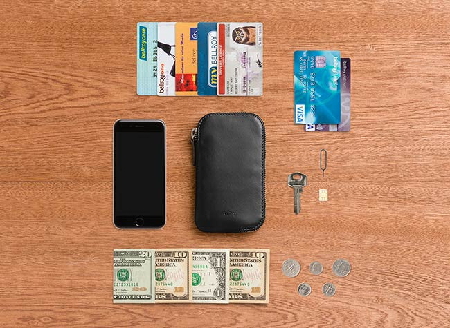 Bellroy Slim Phone Pocket Wallet for iPhone 6/6s - RFID Blocking Minimalist Wallet with Card Slots | Perfect for Everyday Carry, Travel & Business Use