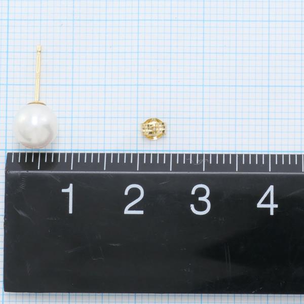 18K Yellow Gold Pearl Earrings for Women - Elegant & Timeless Jewelry Gift for Weddings, Parties & Special Occasions