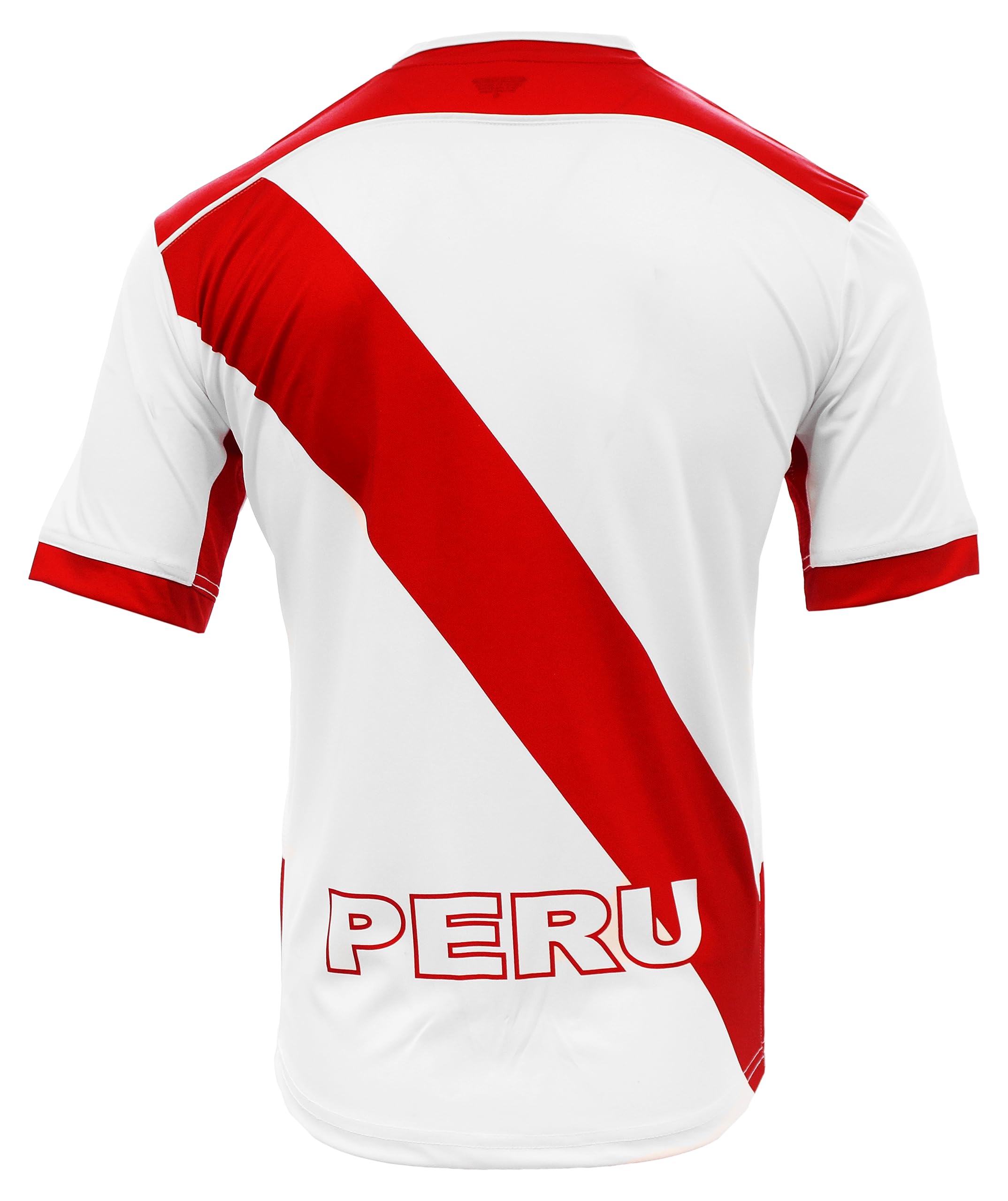 Authentic Peru Men's Football Jersey - Lightweight Breathable Soccer Shirt for Fans & Players - Perfect for Matches, Training & Game Day Support