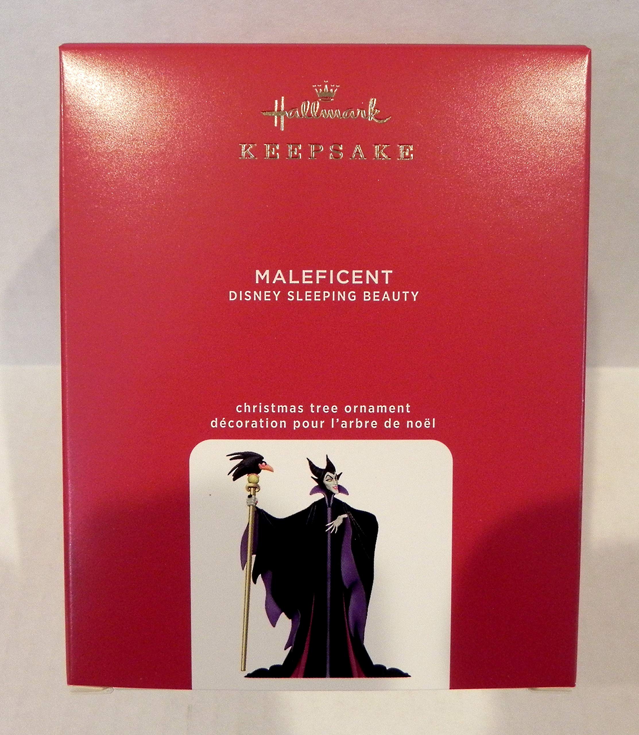 Hallmark 2020 Disney Maleficent Sleeping Beauty Limited Edition Keepsake Ornament - Collectible Christmas Tree Decoration for Disney Fans & Holiday Decor