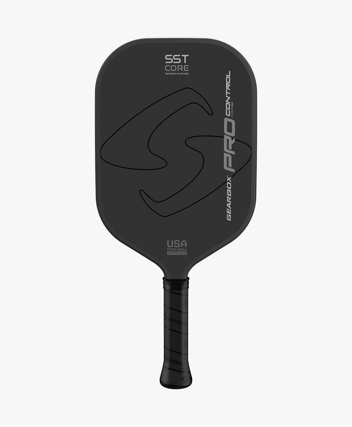 Premium Gearbox Pro Control Fusion Pickleball Paddle - Carbon Fiber Face with Comfort Grip - Perfect for Competitive Play & Recreational Games