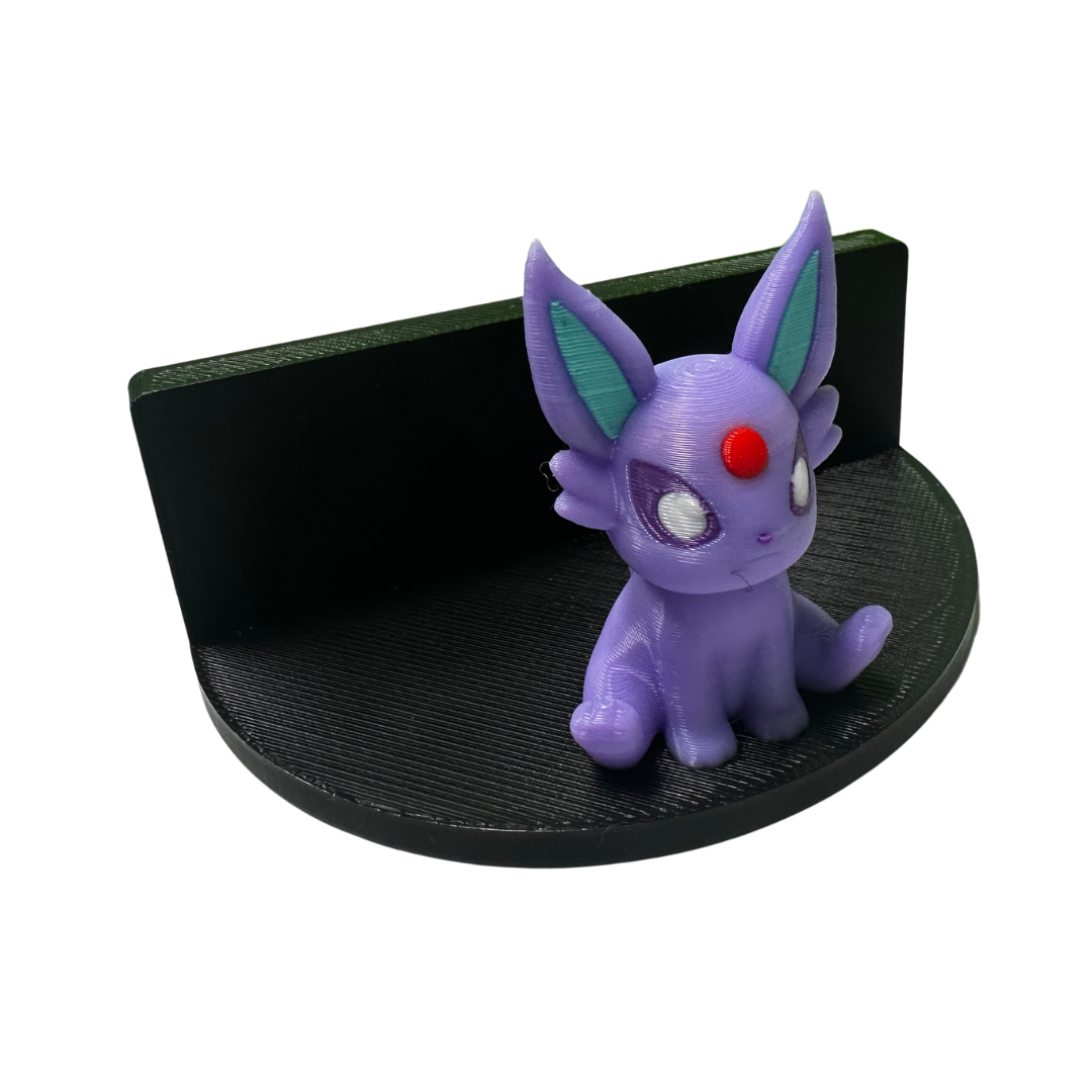 Espeon Pokemon Figure - Adjustable Card Holder Stand for Collectible Trading Cards | Perfect for Displaying, Organizing & Protecting Your Valuable Cards at Home or Office