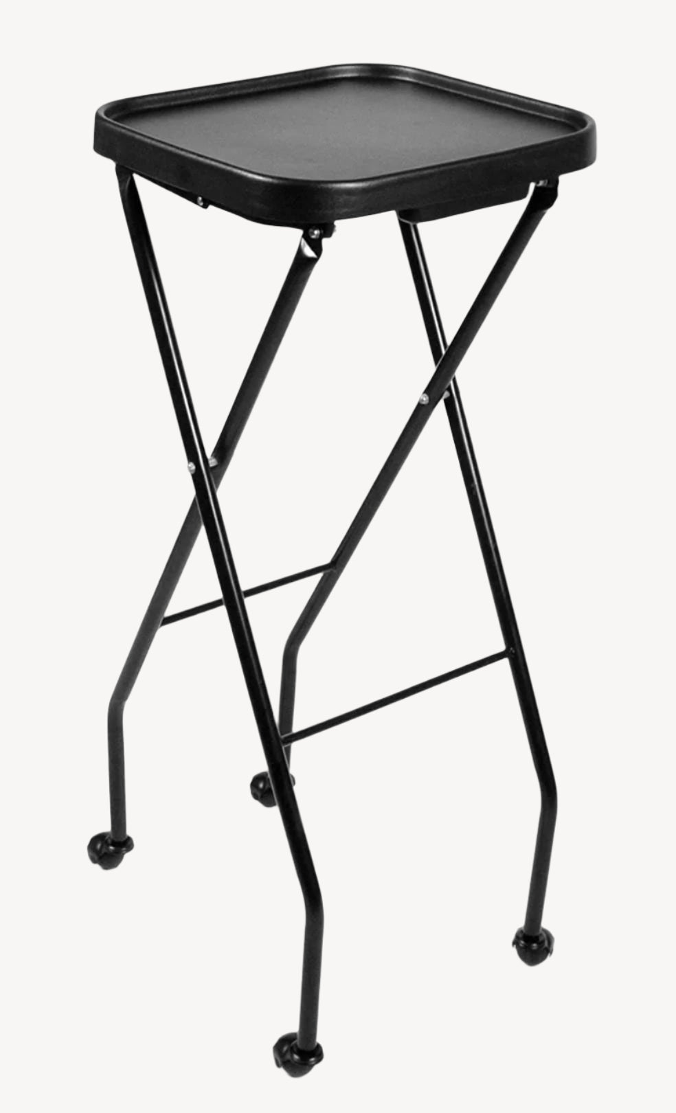 Foldable Serving Tray - CALEB Portable Folding Table Tray for Dining, Breakfast in Bed, Office Snacks & Outdoor Picnics