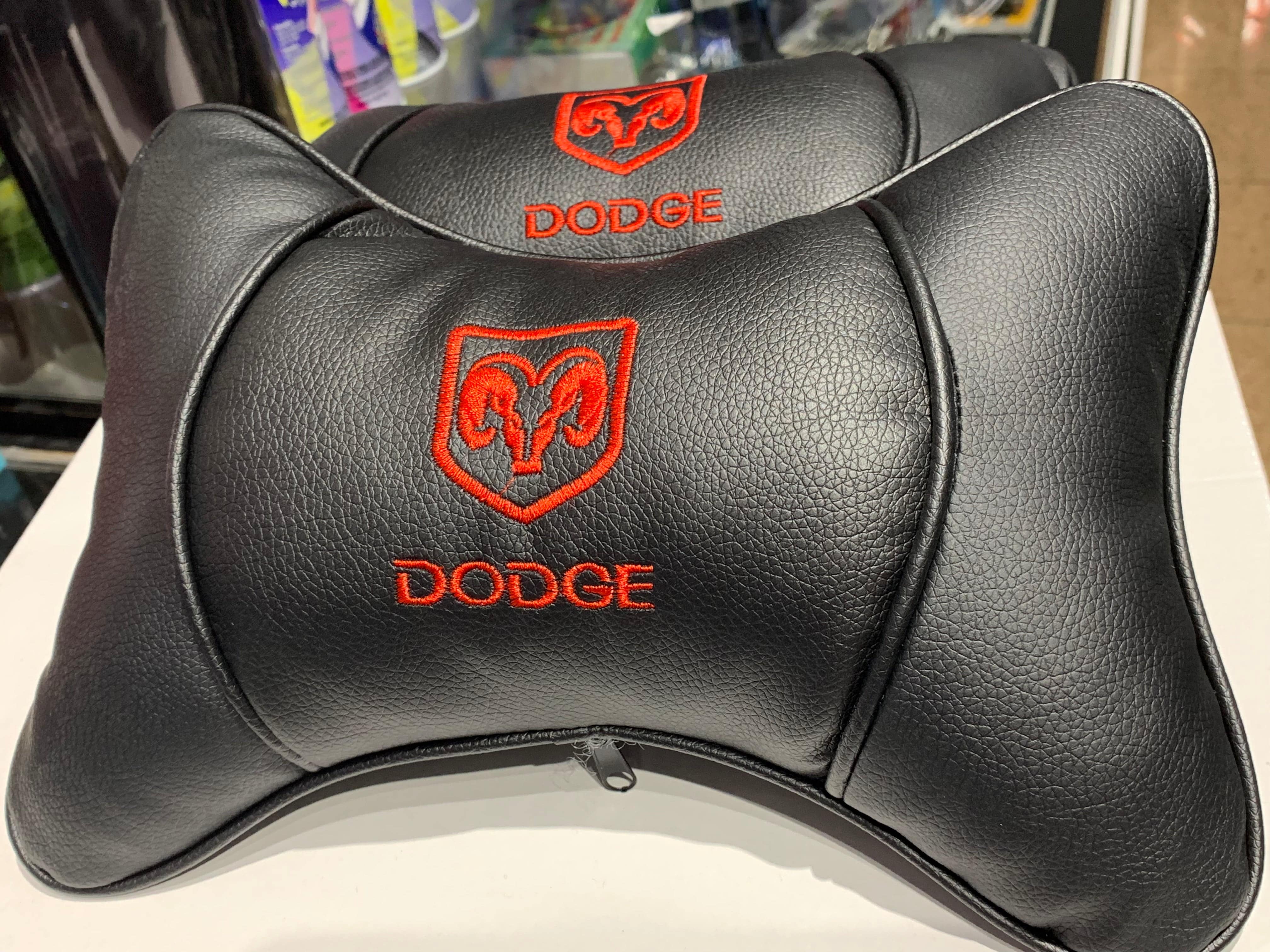 Dodge Neck Pillow for Travel & Office - Comfortable Head Rest Cushion Support for Car, Airplane, Home & Work - Ergonomic Design for Neck Pain Relief