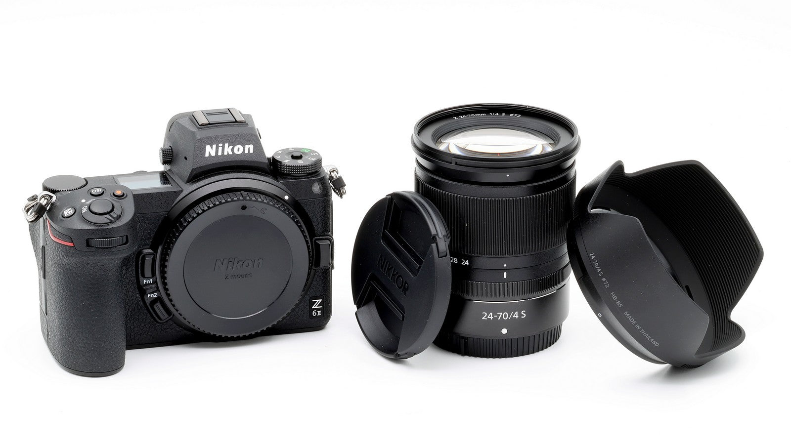 Nikon Z 6II Mirrorless Digital Camera with Z 24-70mm f/4 S Lens - Excellent Open Box Condition | Perfect for Professional Photography, Travel & Vlogging