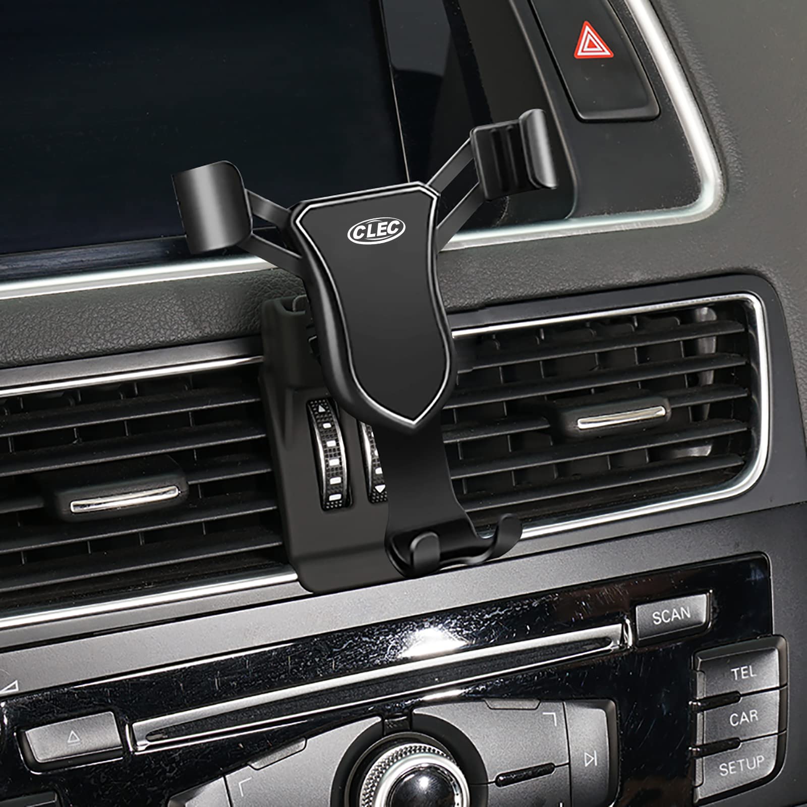 Universal Car Phone Holder for Audi Q5 2014-2017 - Air Vent Phone Mount Compatible with iPhone 14/13/12, Samsung Galaxy S23/S22, LG & All Smartphones 4.7-6.7 Inch - Hands-Free Driving Accessory for GPS Navigation & Safe Commuting