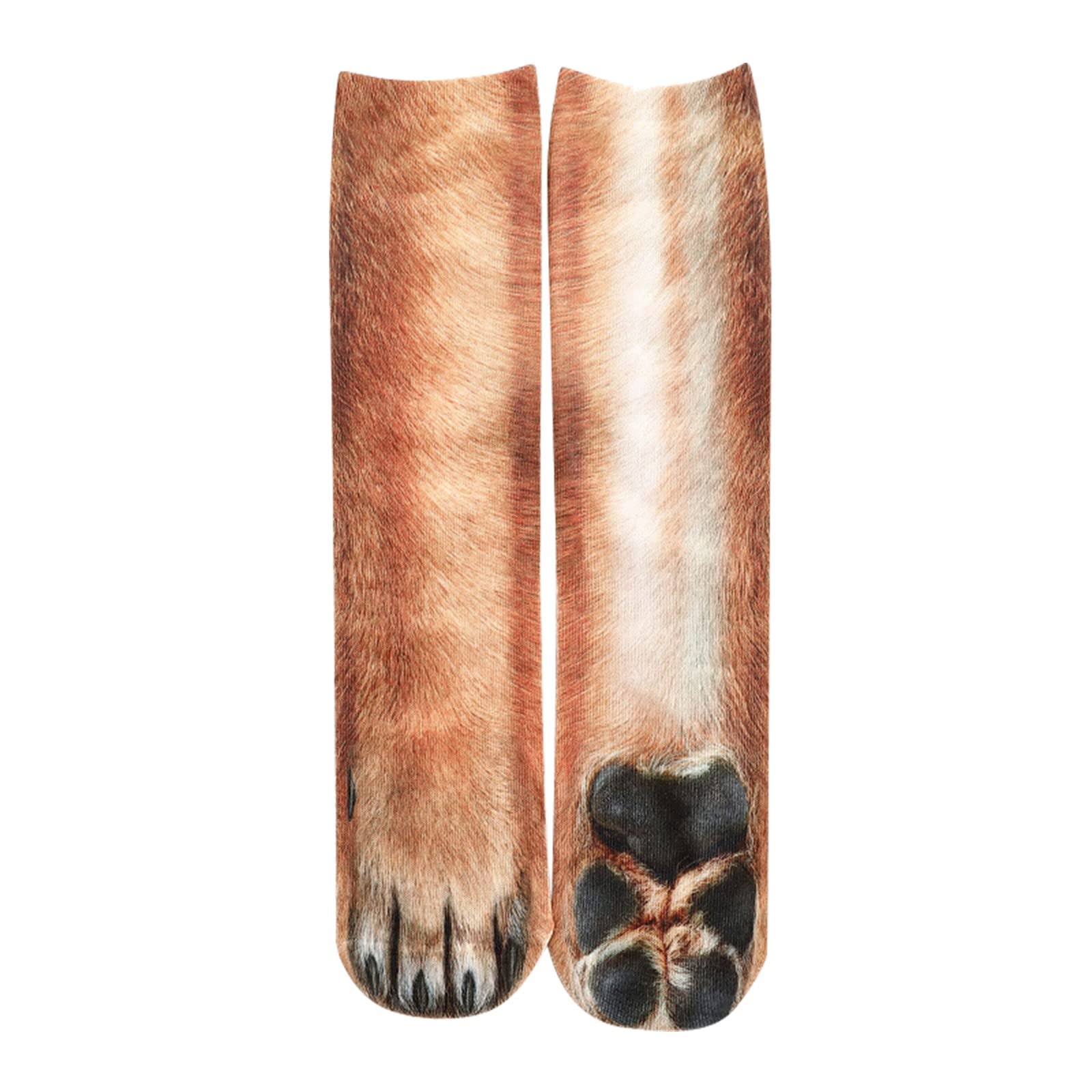 3D Animal Print Ankle Socks for Men & Women - Funny Novelty Crew Socks - Perfect for Gifts, Cosplay, and Daily Fashion Wear