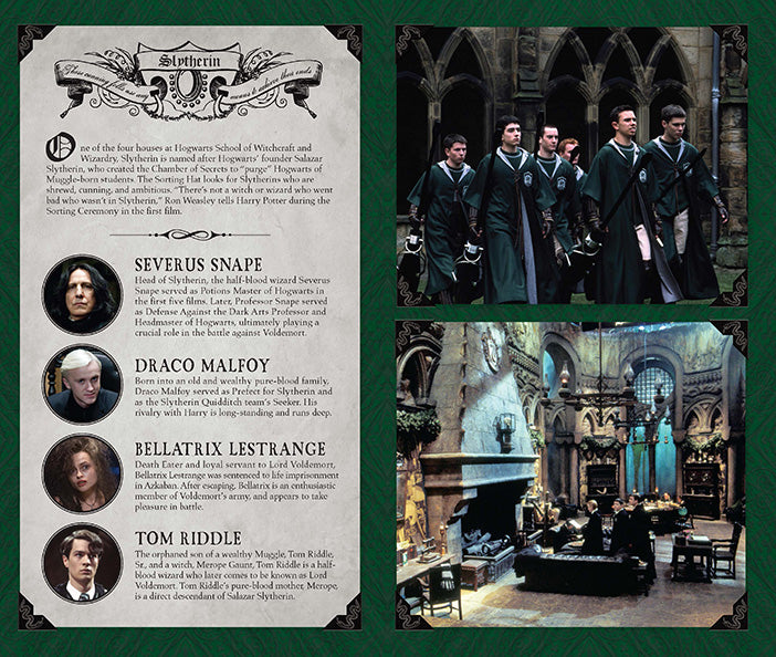Harry Potter Slytherin Hardcover Notebook - Lined Journal for Writing, Note Taking & Gift Ideas | Perfect for School, Work & Potterhead Collectors