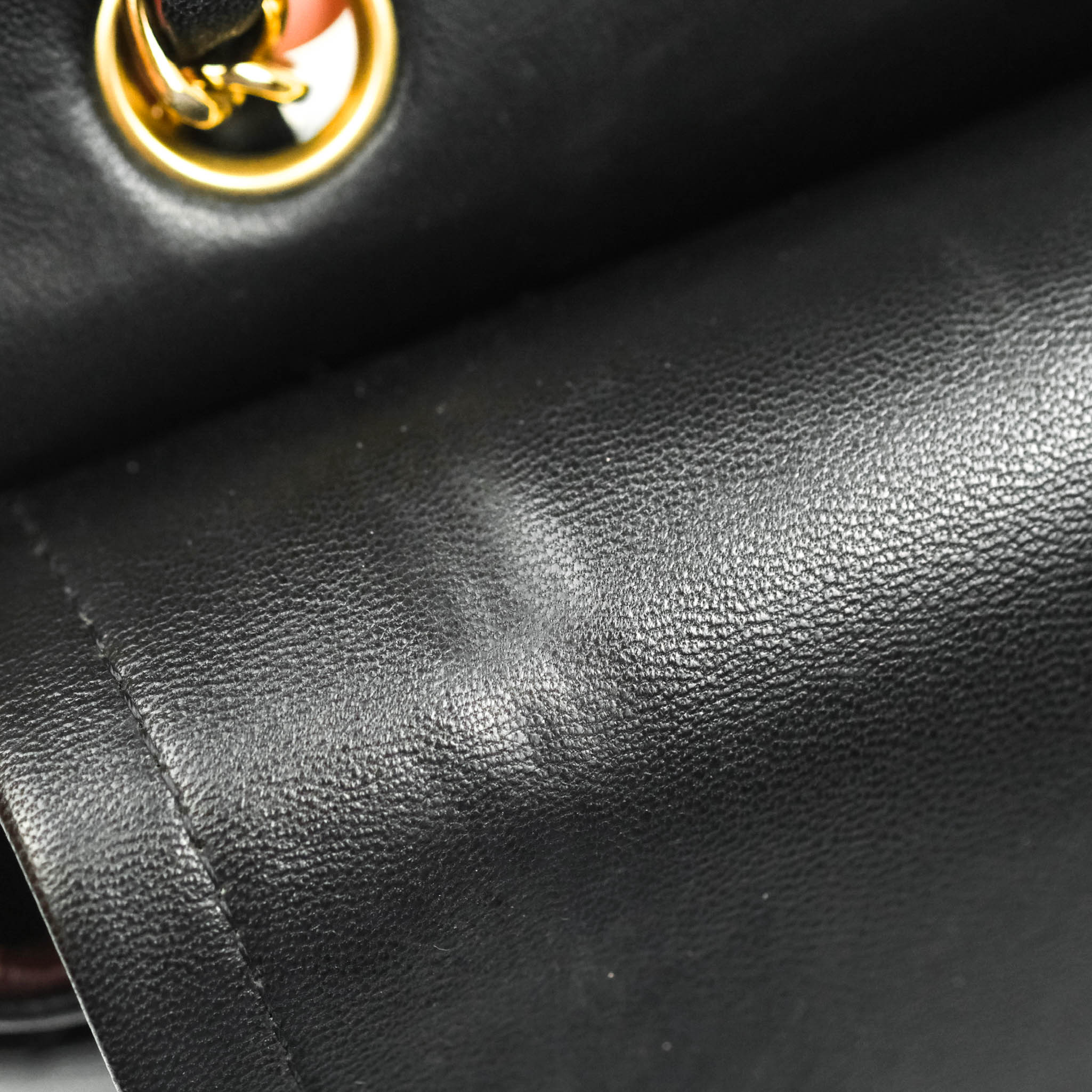 Chanel Classic M/L Medium Double Flap Bag - Black Lambskin Leather with Gold Hardware | Luxury Designer Handbag for Women, Perfect for Work, Evening Events & Special Occasions