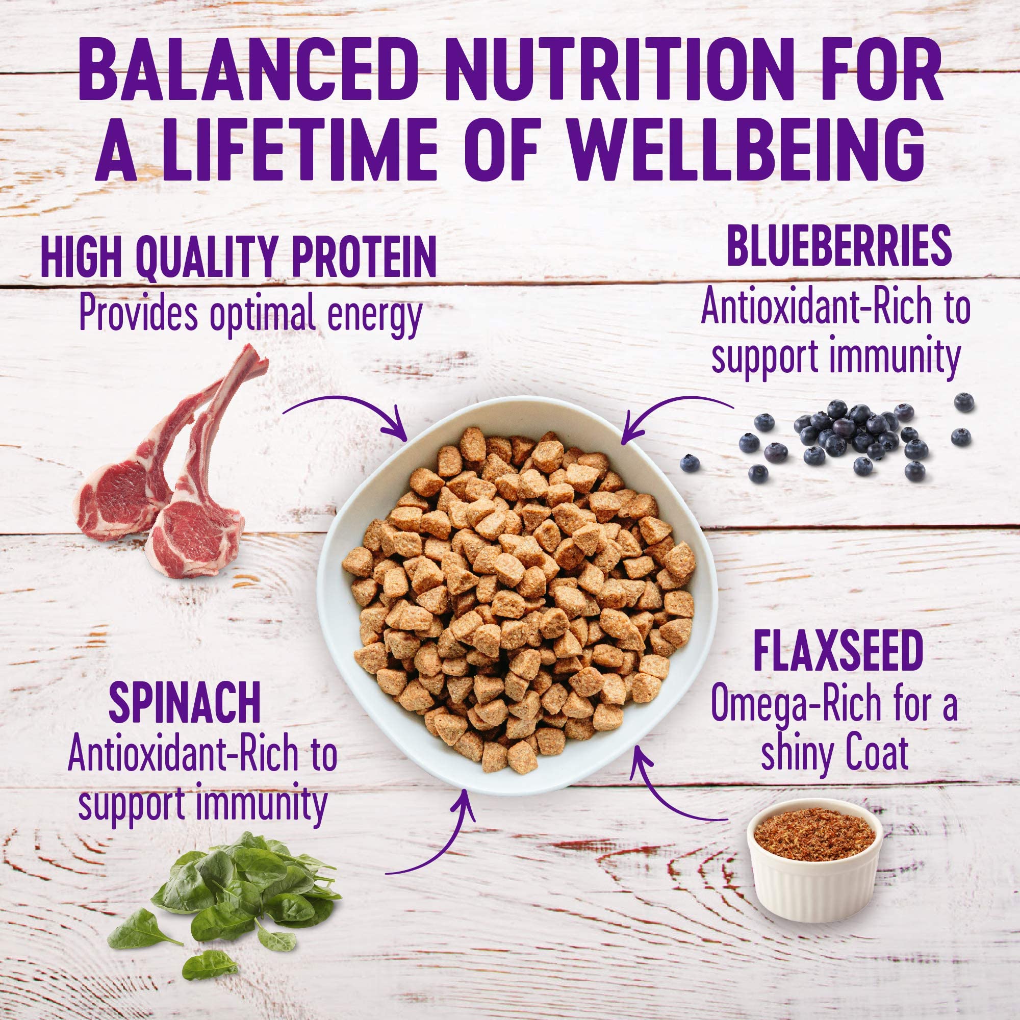 Premium Wellness Dog Food & Treats Bundle - Complete Health Dry Dog Food, Lamb 5lb + Soft Training Treats with Lamb & Salmon | All-Natural Nutrition for Adult Dogs | Perfect for Training, Rewards & Daily Meals