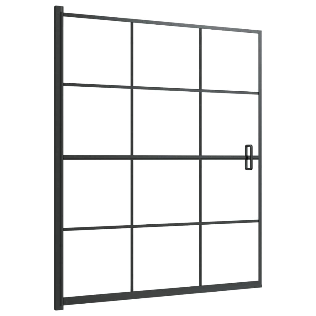 vidaXL ESG Safety Glass Shower Enclosure 45.7