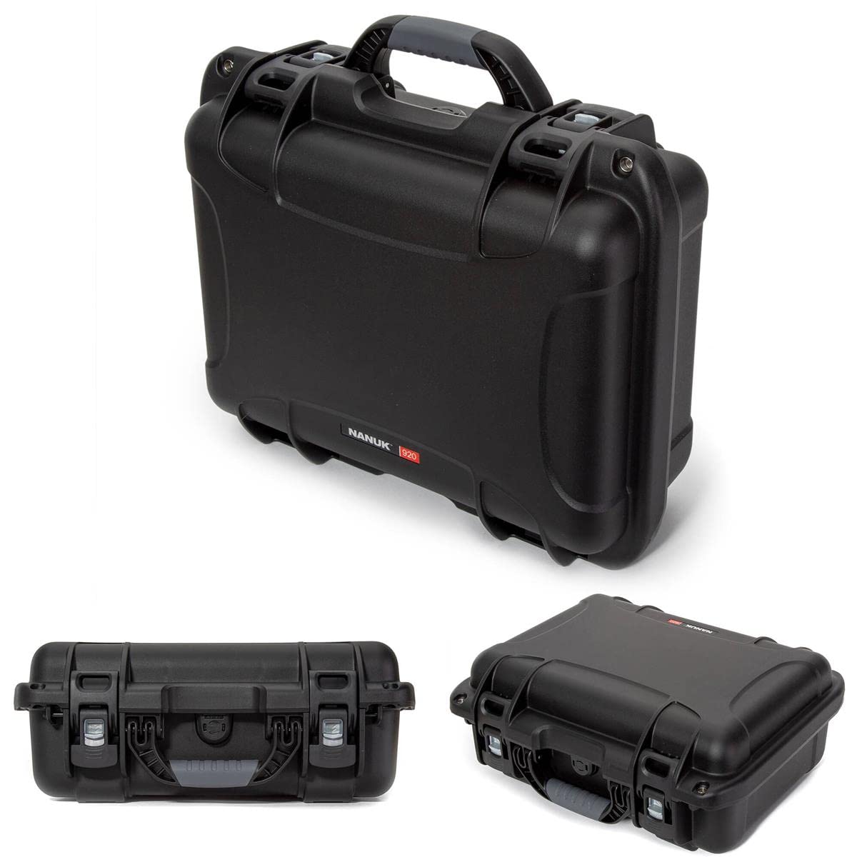 Nanuk 920 Waterproof Hard Case with Custom Foam Insert for DJI Mavic Mini 2 & Smart Controller - Black | Protective Travel Storage for Drone Accessories & Electronics