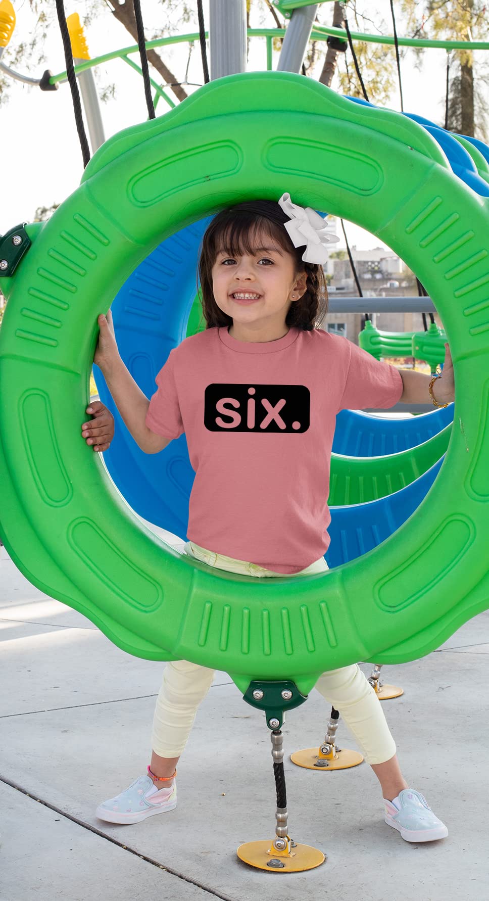 Happy 6th Birthday Outfit for Girls - Cute Toddler 6th Birthday Shirt & Gift Set | Perfect for Birthday Parties, Photo Shoots & Special Celebrations