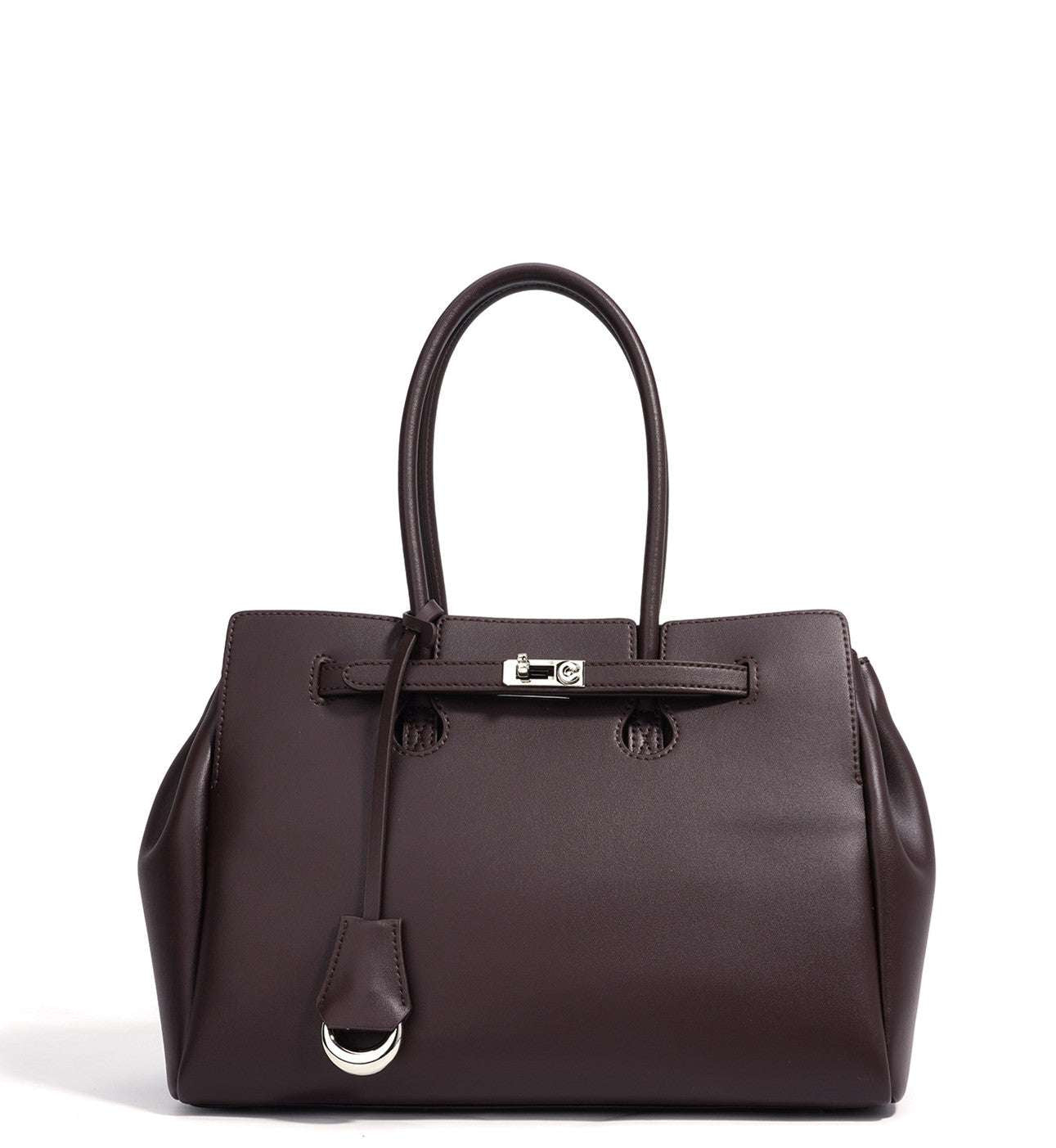 Premium Genuine Leather Work Tote Bag for Women - Professional Office Laptop Briefcase - Spacious & Stylish Business Handbag for Work, Travel & Daily Commute