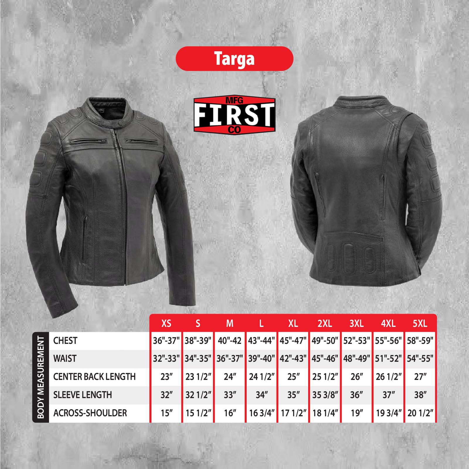 First Mfg Co - Roxy Women's Motorcycle Jacket - Black Genuine Leather Biker Jacket for Women - Perfect for Riding, Casual Wear & Outdoor Adventures