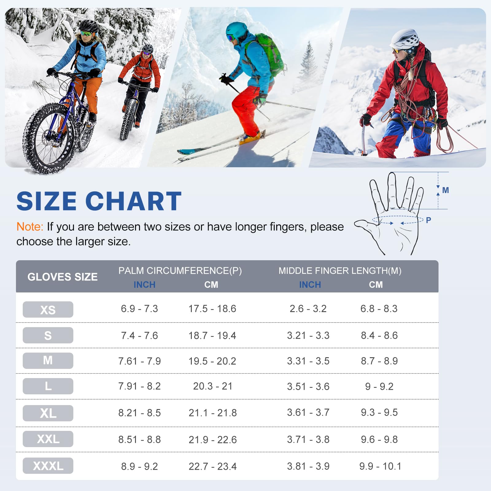 SAVIOR HEAT 7.4V Heated Motorcycle Gloves for Men & Women - 3000mAh Rechargeable Battery Electric Gloves for Cycling, Riding, Snowmobile & Skiing | Winter Sports & Cold Weather Protection