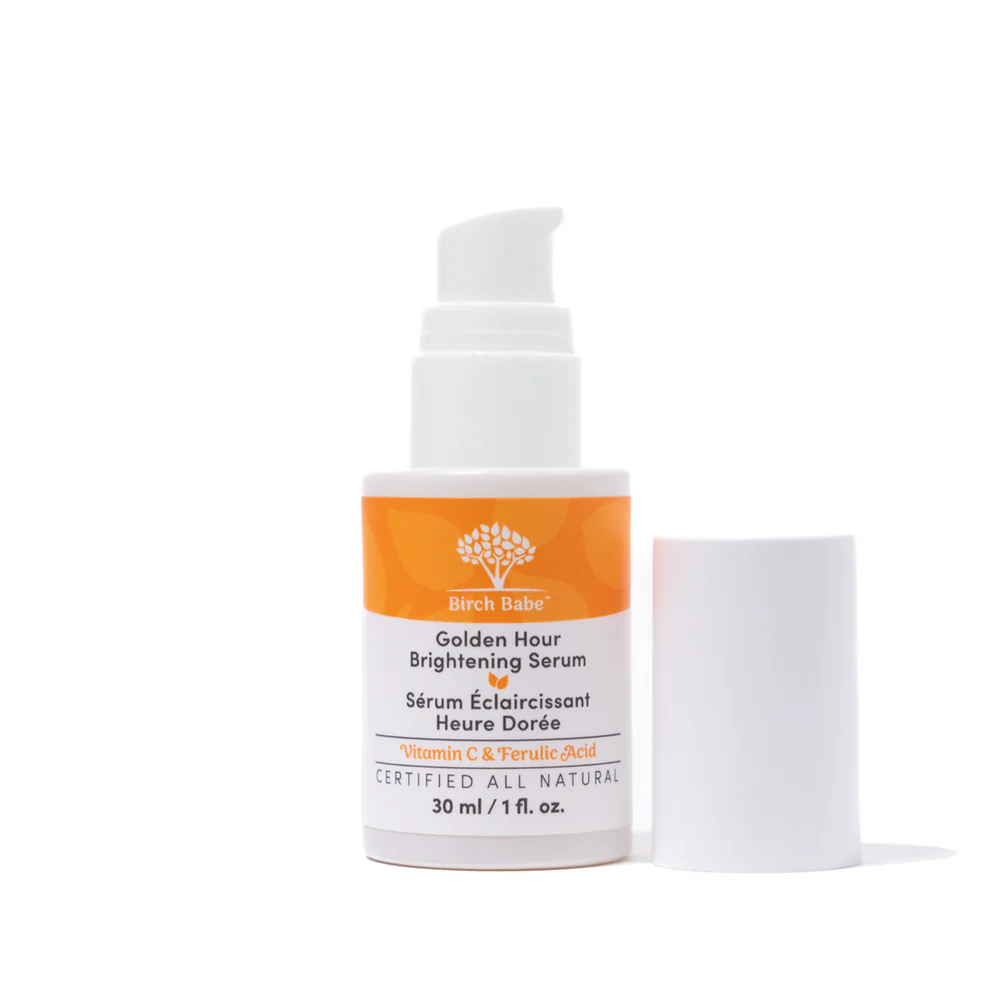 Birch Babe Golden Hour Vitamin C Brightening Serum 30ml - Brighten Skin & Reduce Dark Spots for a Radiant Glow | Day & Night Skincare Routine