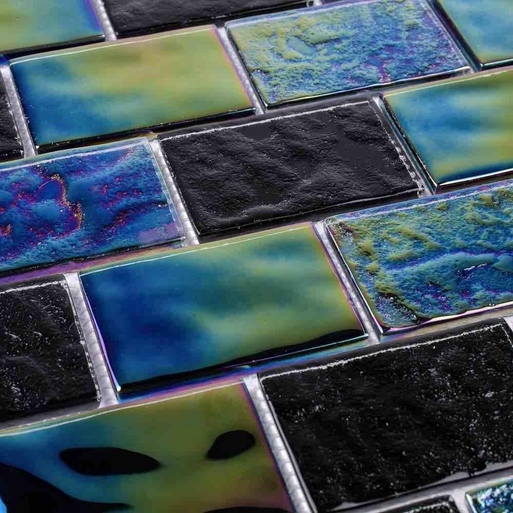 Iridescent Glass Tiles - 2
