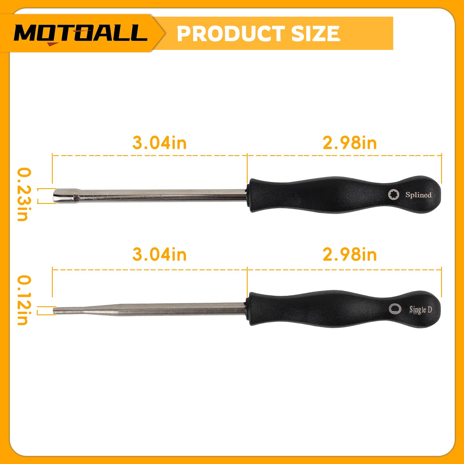 MOTOALL Carburetor Adjustment Tool Kit - 12 Pack for 2-Cycle Small Engines - Compatible with Poulan, Husqvarna, STIHL, ECHO Trimmers, Weed Eaters & Chainsaws - Perfect for Lawn Maintenance, Landscaping & Forestry Work