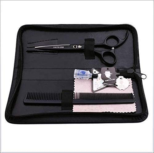 Professional 6 Inch Japanese Hair Scissors - Barber & Styling Shears for Precision Haircuts, Salon & Home Use, Purple Luxury Stainless Steel Scissors Set for Hairstylists