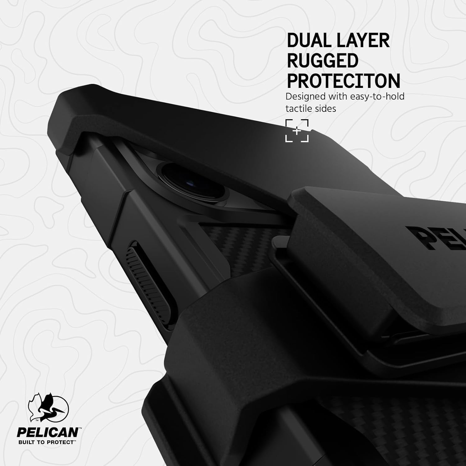 Pelican Shield Series Military-Grade Rugged Case for iPhone 15/14/13 (6.1